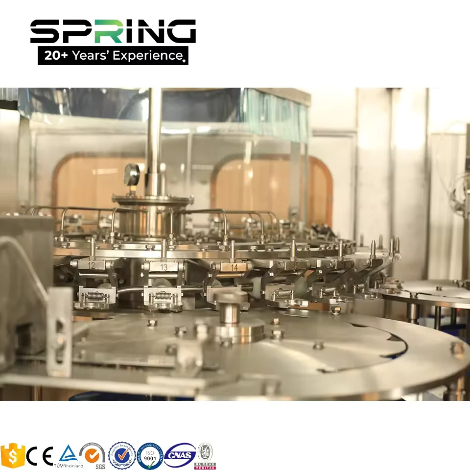 Stainless steel rotary section of the 12000BPH water filling machine from supplier gallery 缩略图