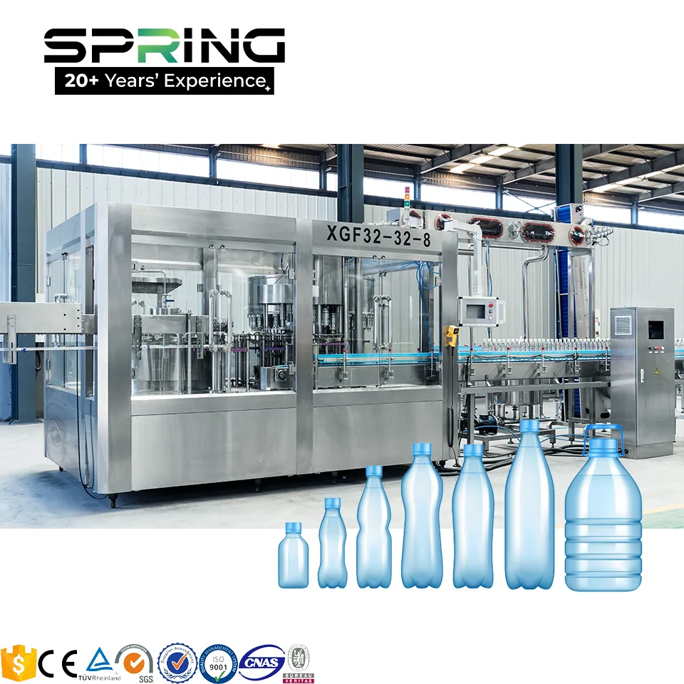 完整 15000BPH XGF automatic bottled water filling machine for PET bottle production 缩略图