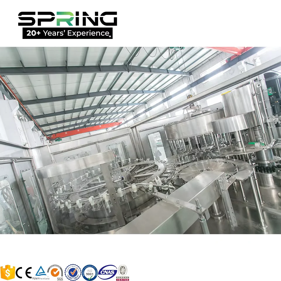 Automatic capping head detail for the 20000BPH water filling machine 缩略图