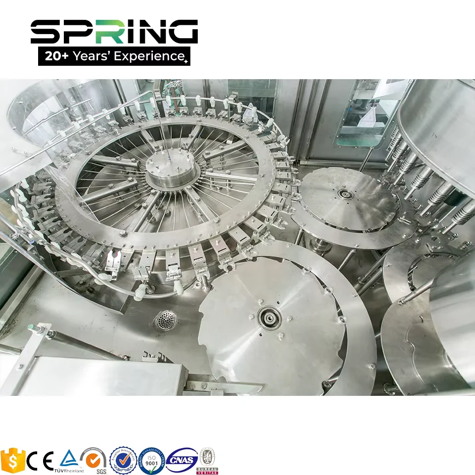 Stainless steel rotary section of the 20000BPH water filling machine from supplier gallery 缩略图