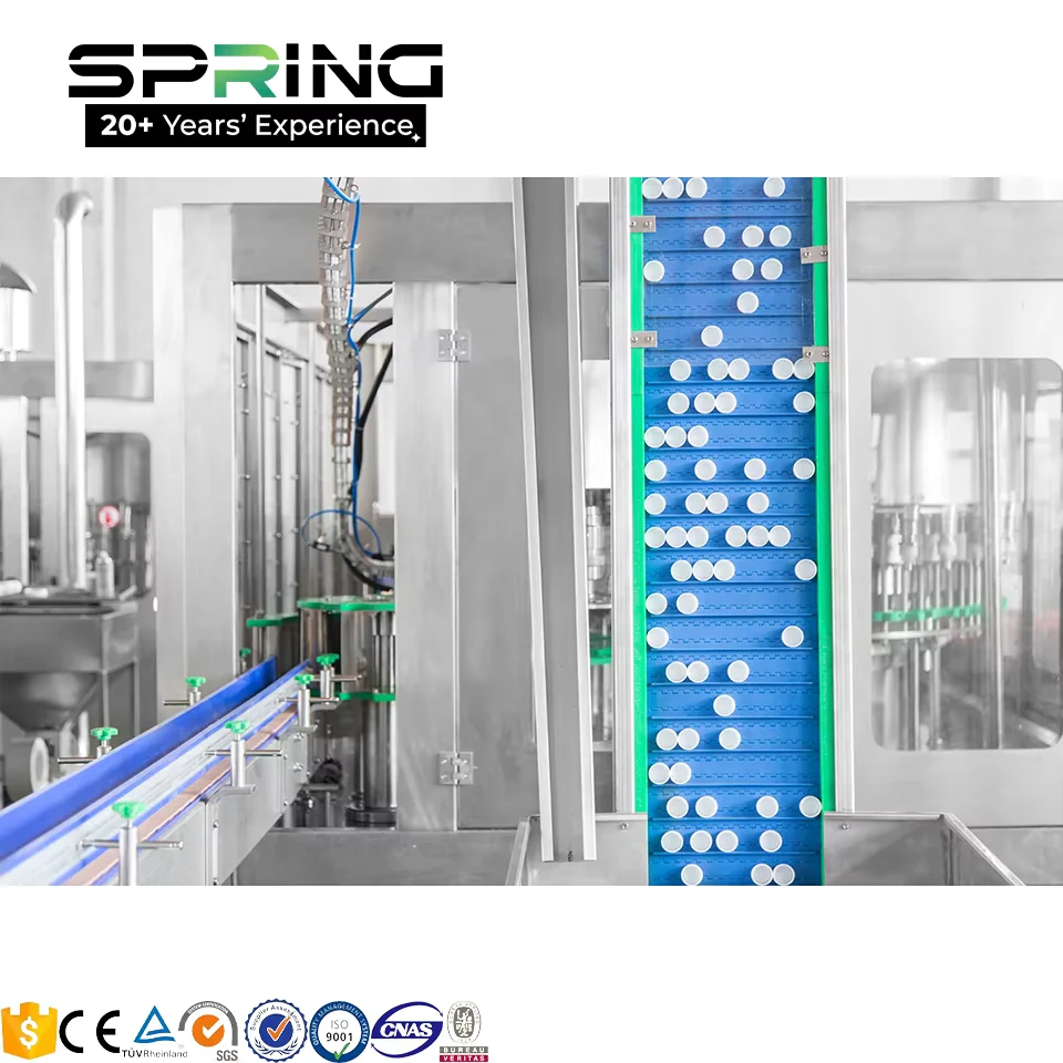 Conveyor and transfer section detail on the 30000BPH water filling machine 缩略图