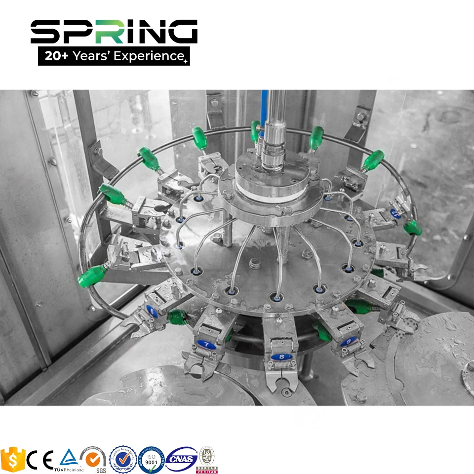 Stainless steel rotary section of the 4000BPH water filling machine from supplier gallery 缩略图