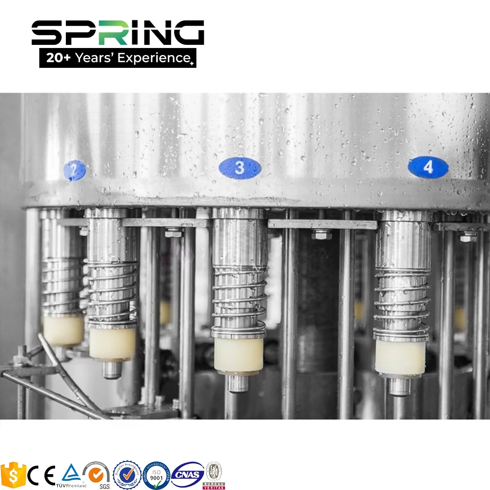 灌装 valve detail for the 4000BPH bottled water filling machine 缩略图