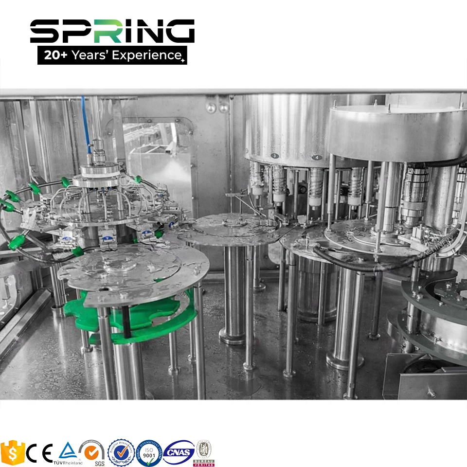 Automatic capping system detail for the 4000BPH water filling machine 缩略图
