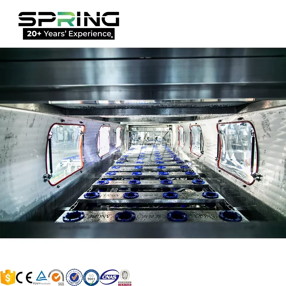 自动 washing system detail for 5 gallon water bottles