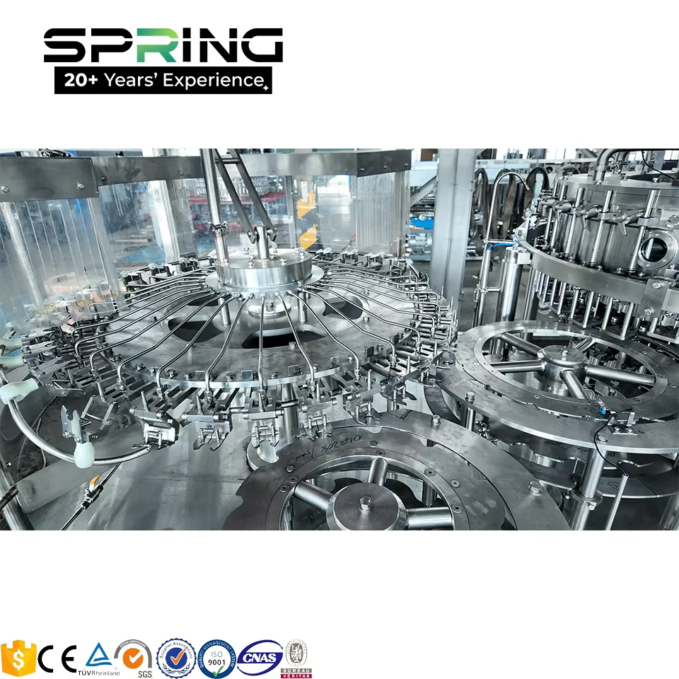 瓶子冲洗 section for plastic bottled carbonated drink production line
